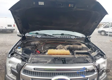 2016 Ford F-150 Platinum from USA, damaged, VIN 1FTEW1EF7GFB03818